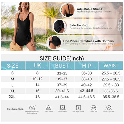👙Last Day Sale 50% OFF💃Women's One Piece Tummy Control Tie Knot Swimsuit