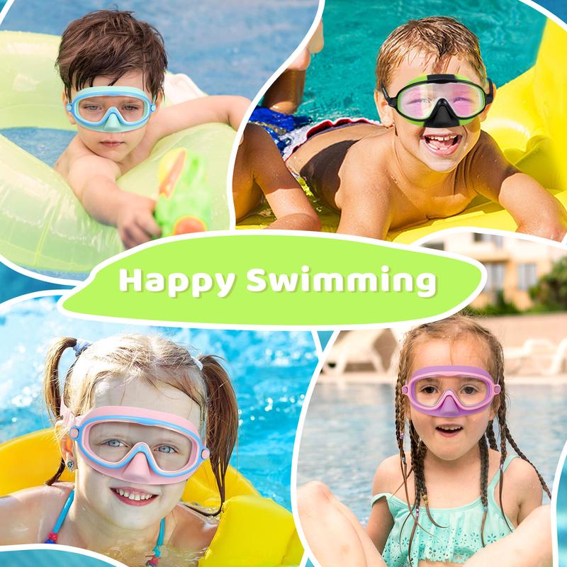 🔥LIMITED SALE 50% OFF!!🏆#1 Bestselling🏊‍♀️HD children's large frame waterproof and anti-fog swimming goggles