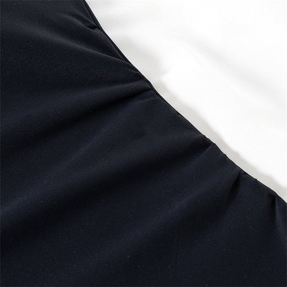 💥LAST DAY SALE 50% OFF🏖️👙One Shoulder One Piece Swimsuit For Women Tummy Control Bathing Suit