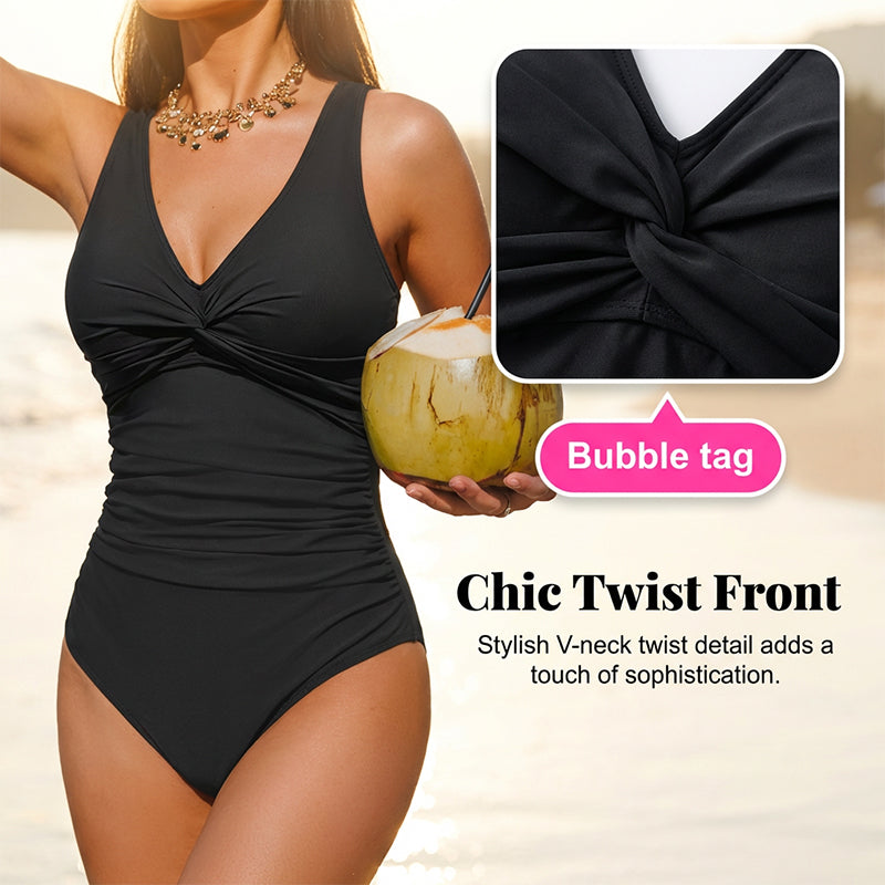 👙Last Day Promotion - Only £14.99!!👚Women's Tummy Control One-Piece Swimsuit🔥