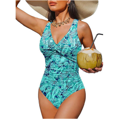 👙Last Day Promotion - Only £14.99!!👚Women's Tummy Control One-Piece Swimsuit🔥